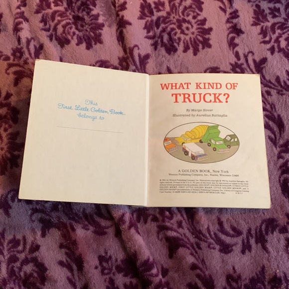 Little Golden Book, “A visit to the children’s zoo” and “What kind of truck?” - Picture 7 of 11